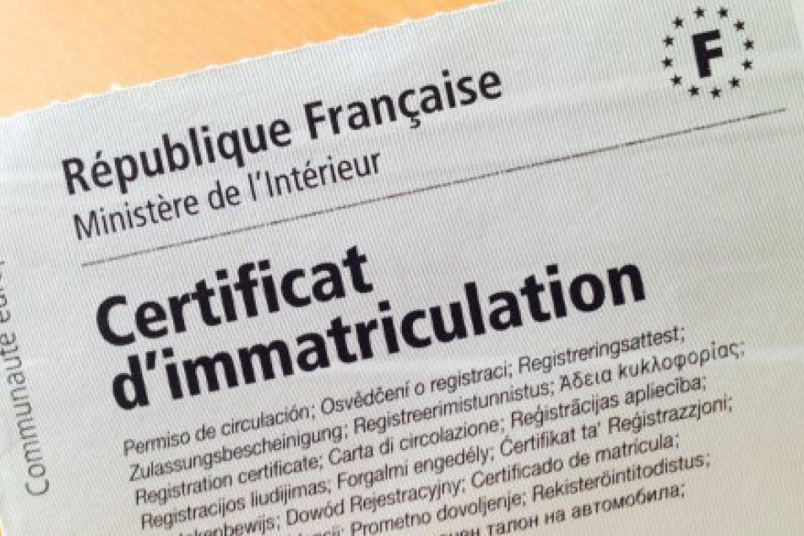 Carte grise