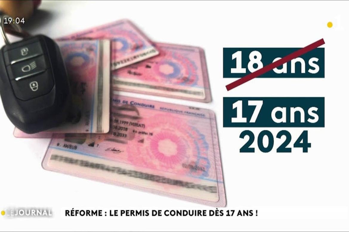 Le permis de conduire en 2024 : abaissement de l'âge à 17 ans