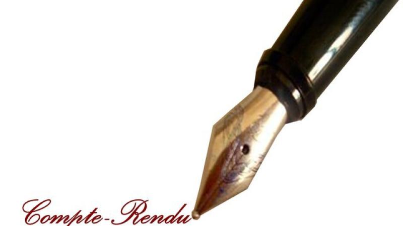 Comptes rendus