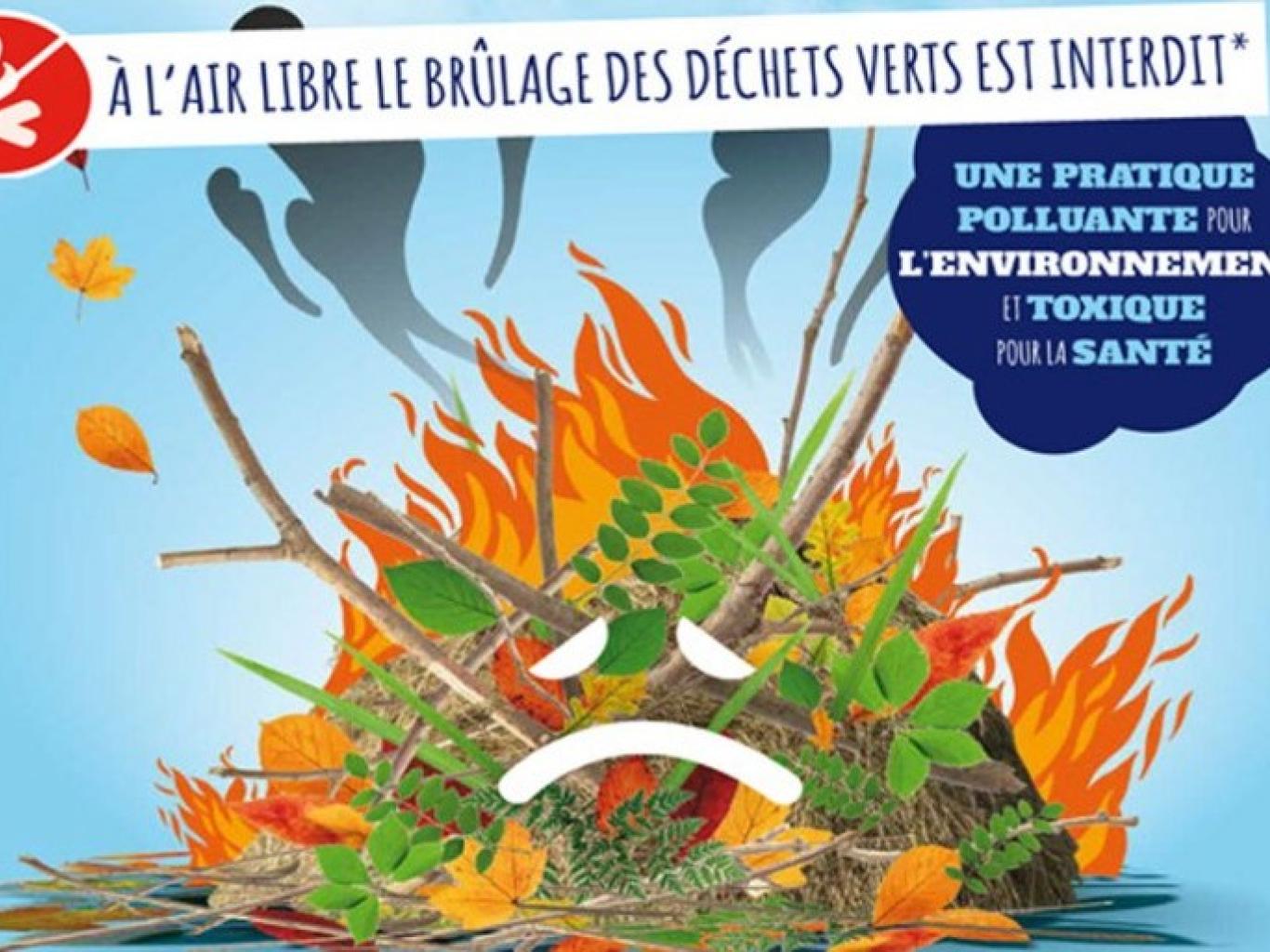 Le brûlage des déchets