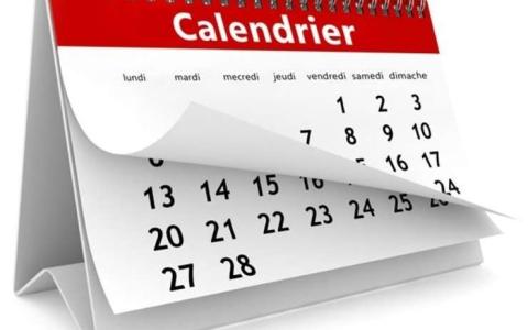 calendrier 2021